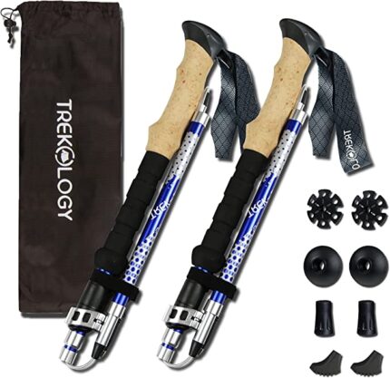 Trekology Trek-Z Collapsible Hiking & Trekking Poles