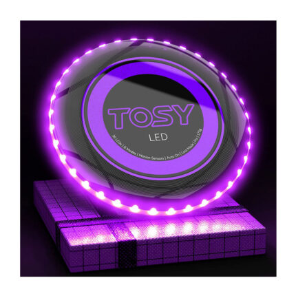 TOSY 36 & 360 LED Flying Disc - Extremely Bright for /Boys/Teens/Kids